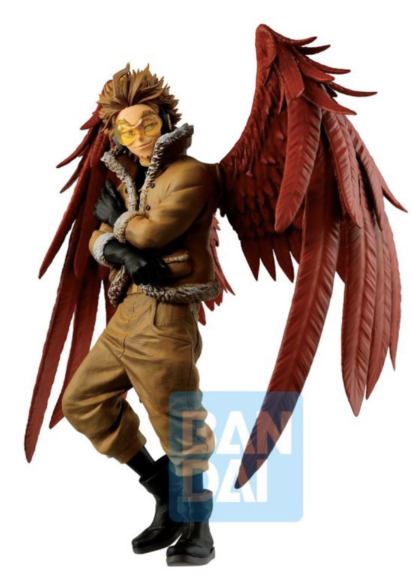 Aitai Kuji Banpresto Will Be Releasing A Brand New Boku No Hero Academia Age Of Heroes Figurine For The Super Fast Number 2 Pro Hero Hawks This Will Be Hawk S First Figurine