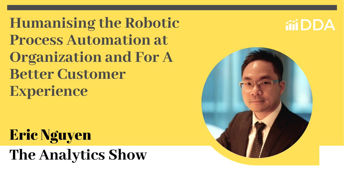 How can RPA help you #workfromhome in these days of #pandemic?

Listen to Eric Nguyen and @jasontanpc at The Analytics Show!

buff.ly/3czi6T2