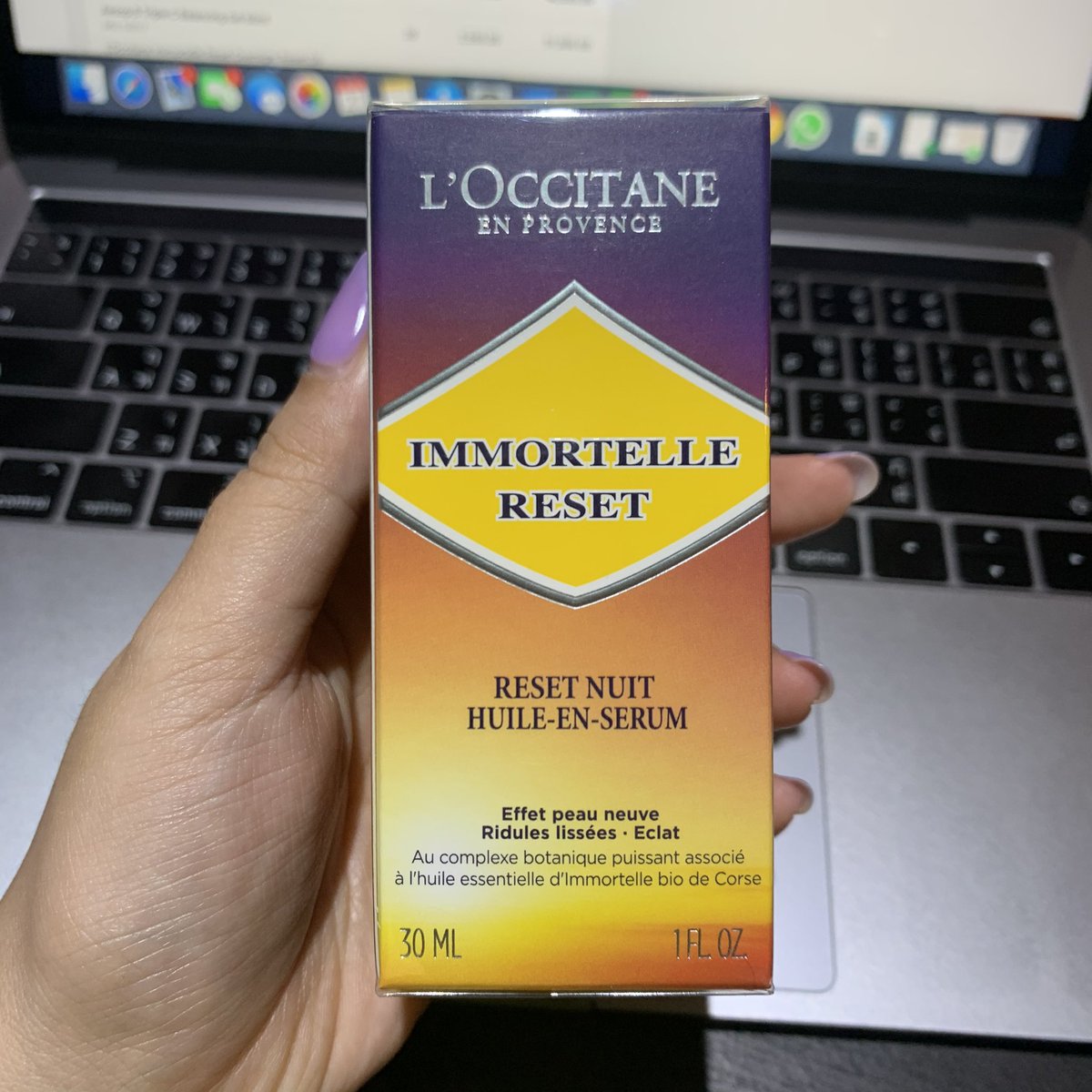 daisybysuu's tweet image. #พร้อมส่ง L’Occitane Immortelle Reset Oil-in-Serum 30ml

🌈 1,620บาท
🚚 flash45/ems60

#loccitanethailand #พรีออเดอร์ #ขายส่ง #HowtoPerfect #ไว้รีวิวห้ามขายของโว้ยยย #ไว้ขายของห้ามรีวิวโว้ยย #ของดีบอกต่อ #ของมันต้องมี #คสอ #คสอพร้อมส่ง #คสอเกาหลี #ถูกและดี