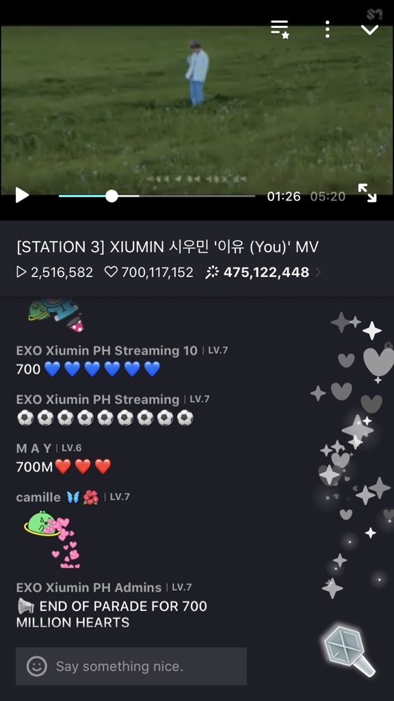 700M  and 475M FL *saktong nawalan ng kuryente kanina kaya tamang powerbank at data tapos sa bundok pa ang bagal ng signal haha buti nalang  @weareoneEXO