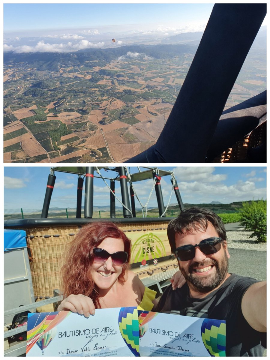 ItziarValls69's tweet photo. Qué bonito es cumplir nuestros sueños JUNTOS!!!😍😍😍
Y que nunca dejemos de SOÑAR...pq sólo quienes sueñan aprenden a VOLAR!!!
❤♾&amp;➕➡️
#ChiclesForEver #LoveForEver #AdoroMiVida #CarpeDiem #VuelosEnGlobo #LoveIsInTheAir #3MSC #HastaElInfinitoYMasAlla https://t.co/PvQgTqXUk8