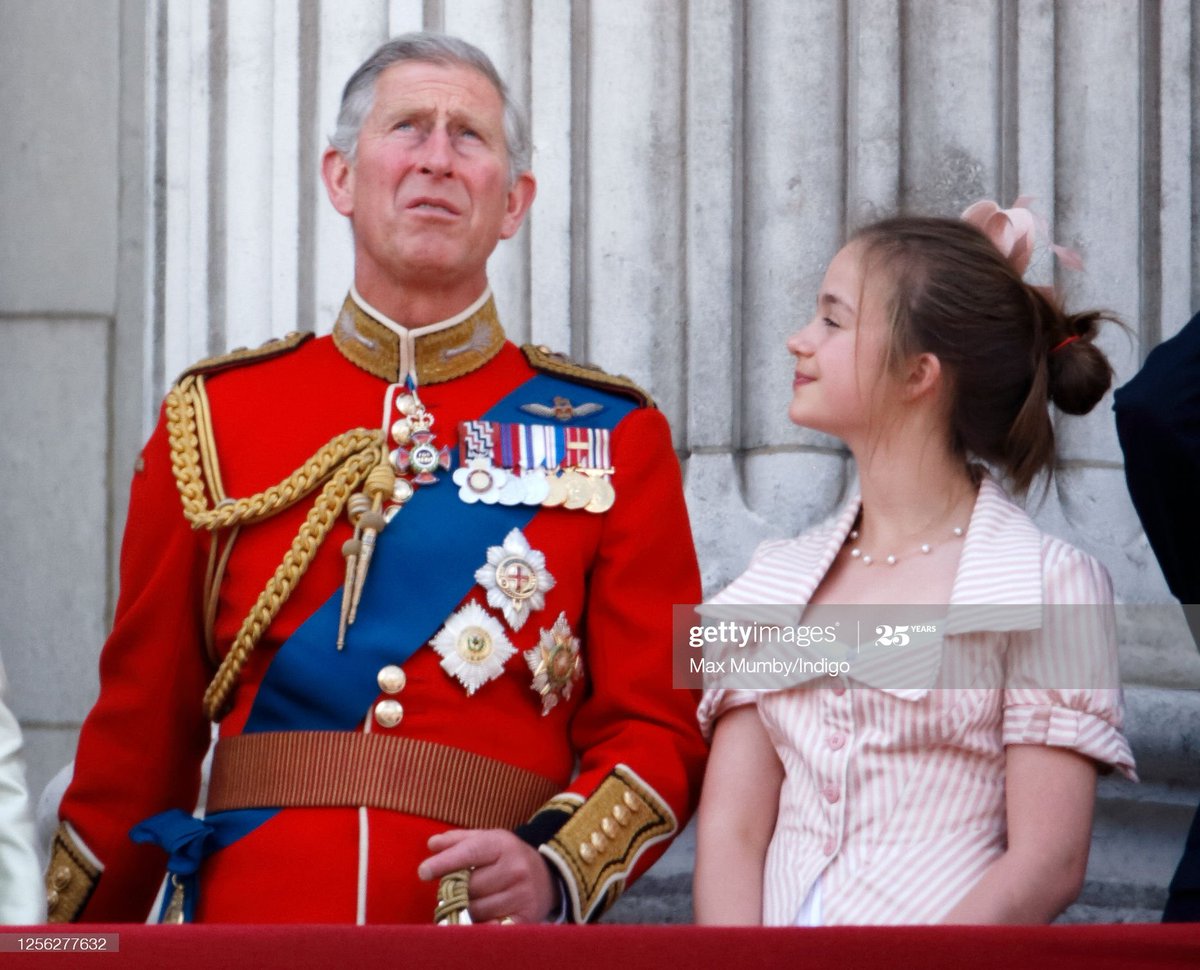 Teenage years...1. On the balcony at TTC with Prince Charles, 20082. Pre-wedding gala for W&C wedding with mum Sylvana. 3. W&C wedding with her family.4. Her school - St. St. Mary's, Ascot. In 2013, she achieved A-Levels in Art History, French and Latin.