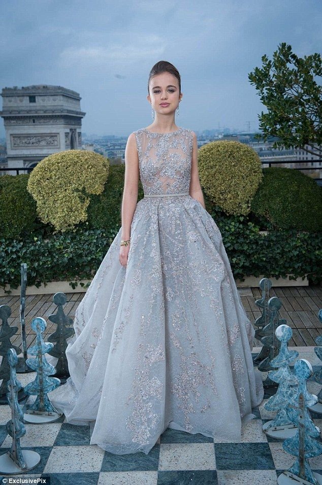 At the age of 18, Amelia came out at the highly prestigious and glamorous Bal des Débutantes at the Raphael Palacein Paris, where she wore this stunning Elie Saab gown!