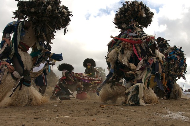 In Malawi, dead body of a Chewa tribe member is taken to a sacred place where the throat is slit and water is poured and squeezed down the stomach until it comes out through anus. The water is used to prepare food for the whole community. 1/2