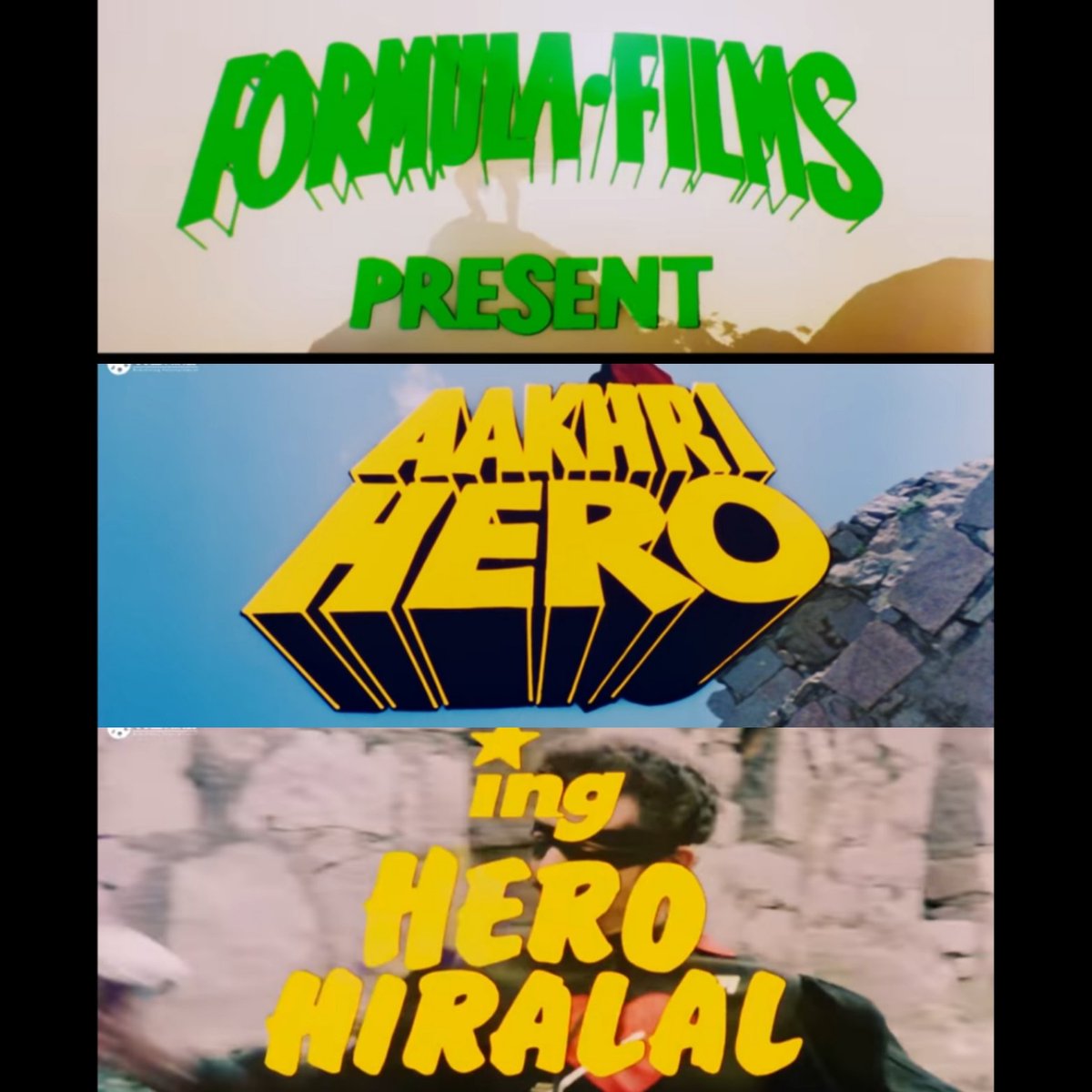 Aakhiri Hero in  #HeroHiralal (1988) @KetanMehtaMaya