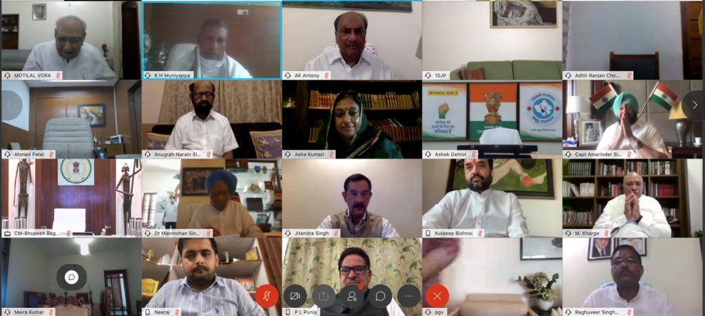 journalistspsc's tweet image. कांग्रेस की CWC बैठक की वीडियो लीक न हो इसके लिए मीटिंग zoom एप से हटाकर Cisco WebEx एप पर कर दी गयी है।। इस एप्लिकेशन मे आप सिर्फ अपने वीडियो को रिकॉर्ड कर सकते हो...न कि पूरी मीटिंग को।

#CongressPresident #CongressCWC