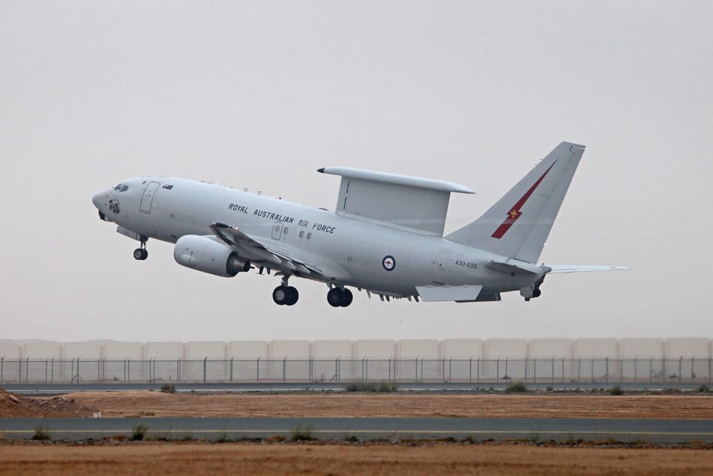 Option  is the E-7A Airborne Early Warning & Control or Wedgetail LEARN MORE   https://bit.ly/31mEegX 
