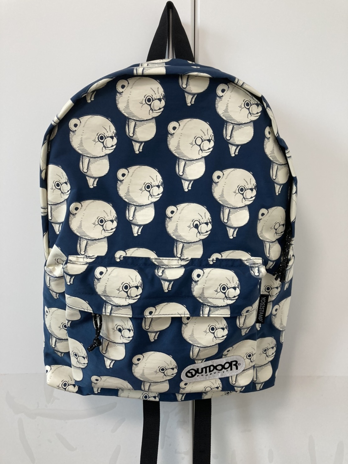 ヨッシースタンプOUTDOORコラボリュック OUTDOOR×ヨッシースタンプコラボリュック第二弾 くまさん