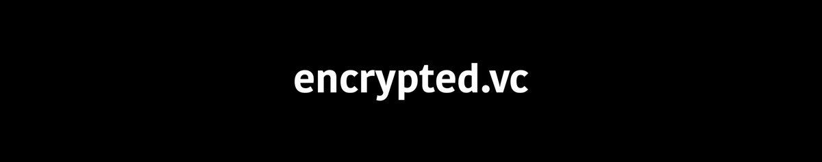 CatchKeyword_VC's tweet image. encrypted.vc

#Encryption #vc #dotvc #encrypted #crypto #blockchain #token #investing #tech #news