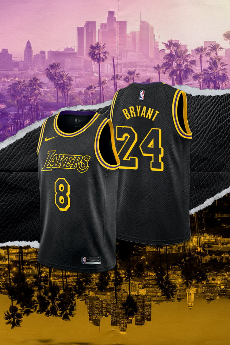 nike nba lakers edition black mamba