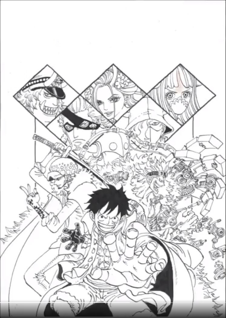 Anime City La Couverture Du Volume 97 De One Piece Enfin Devoilee Le Resultats Final Et En Couleur Sortira Bientot Egalement