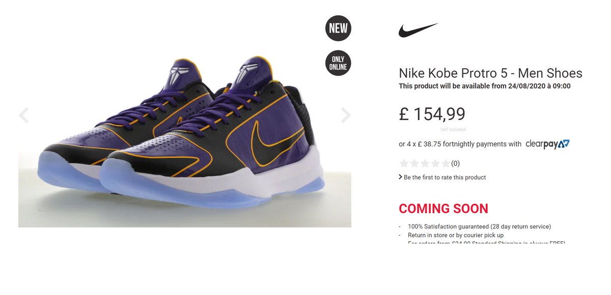 kobe 5 protro europe