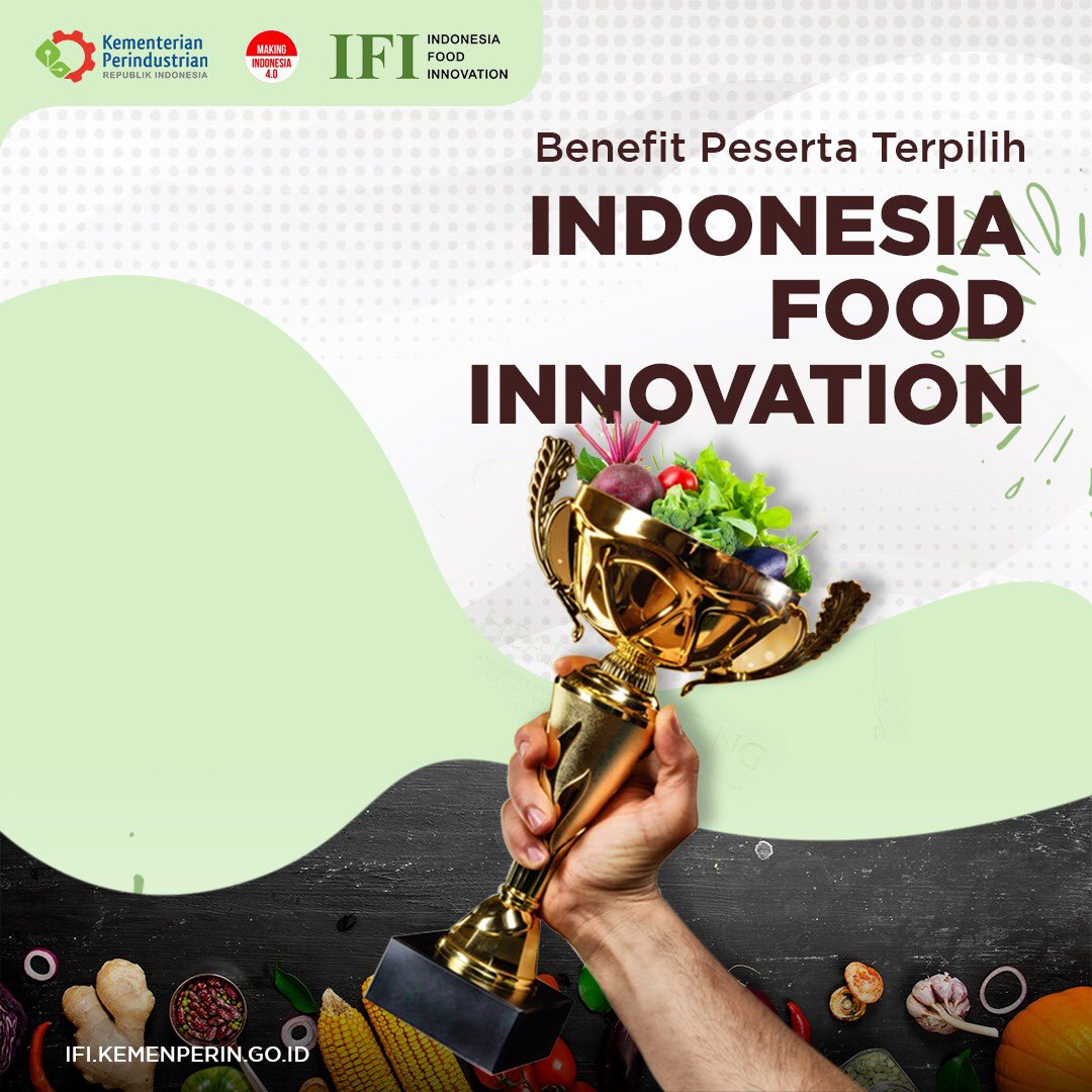 Kemenperin_RI's tweet photo. Banyak benefit yg akan kalian peroleh, mulai dari dukungan teknis maupun manajemen hingga uang tunai untuk membantu proses pengembangan produk pangan kalian.
Dapatkan hadiah tunai dgm total nilai 160 juta Rupiah bagi inovasi intermediate ataupun end product pangan #IFI2020 https://t.co/qLRLndauk0