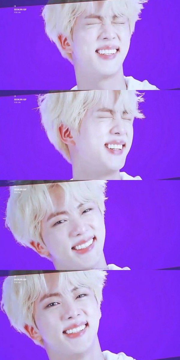 Jin's smile - the MOST NEEDED thread.