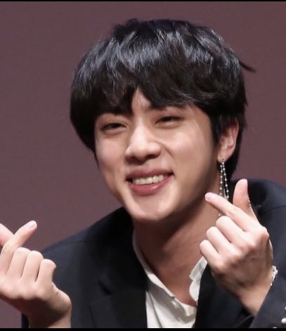 Seokjin reaching maximum level of happiness — a thread