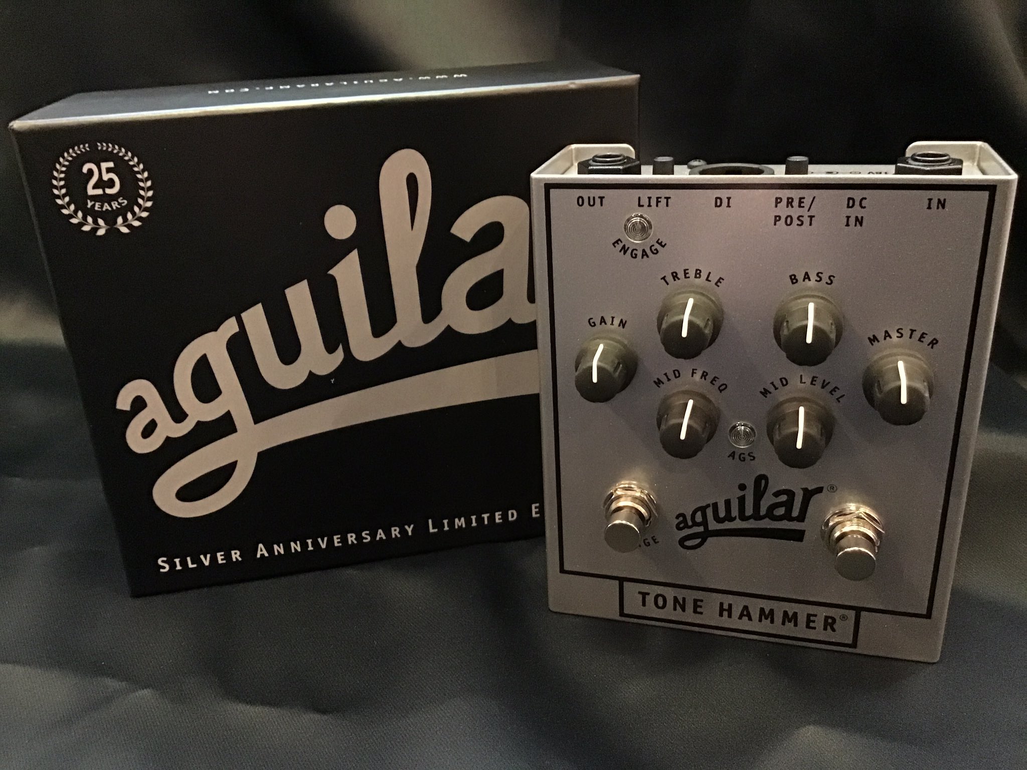 ［25周年モデル］Aguilar TLC Compressor TLC Bass Compressor Pedal – Aguilar Shop