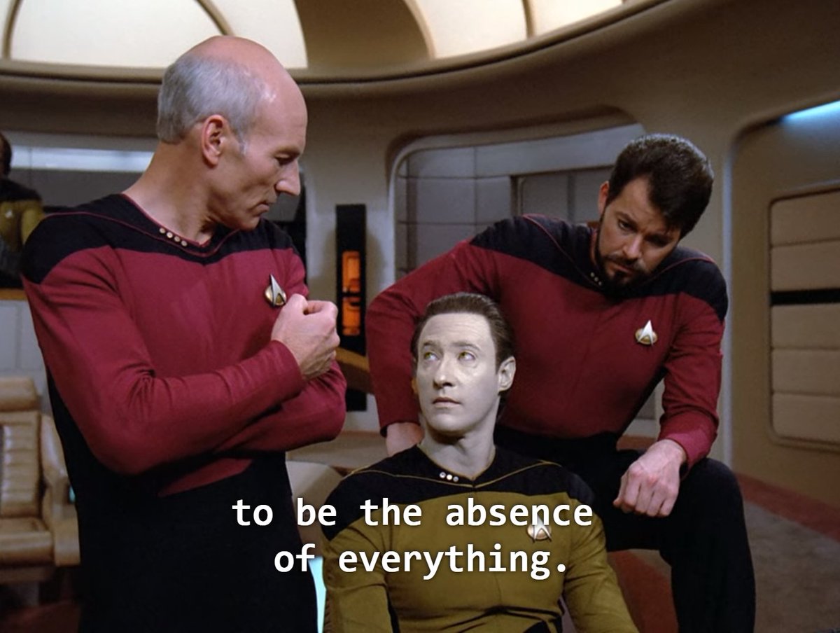 The TNG crew discovers twitter