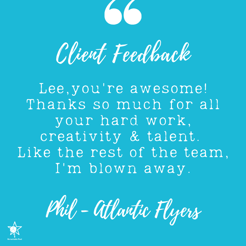 Doing a happy dance! Website client happy - tick ✅