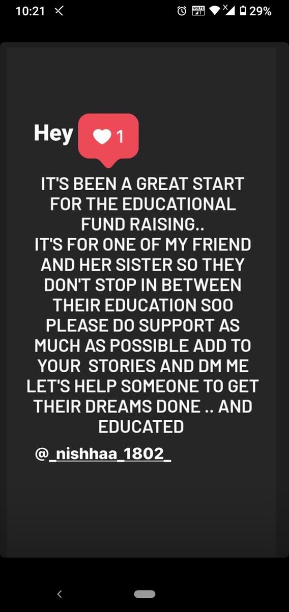 AniruddhaGilbi1's tweet image. Please guys we need help from  you my friend are under financial  problem his parents have lost there work from 3 months please guys DM me. If you want to help him you can also dm on below instagram id 
#helpforeducation #helpinghand #Financialproblem