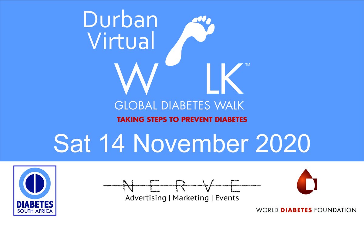 NerveEvents's tweet image. Global Diabetes Walk - Dbn . In an effort to keep the spirit of this event alive we ask you to do your bit on the 14th Nov in conjunction with INT WORLD DIABETES DAY. Put on your walk/run shoes &amp;amp;support. Please view Nerve Events FB pg for details and updates - @nerveevents