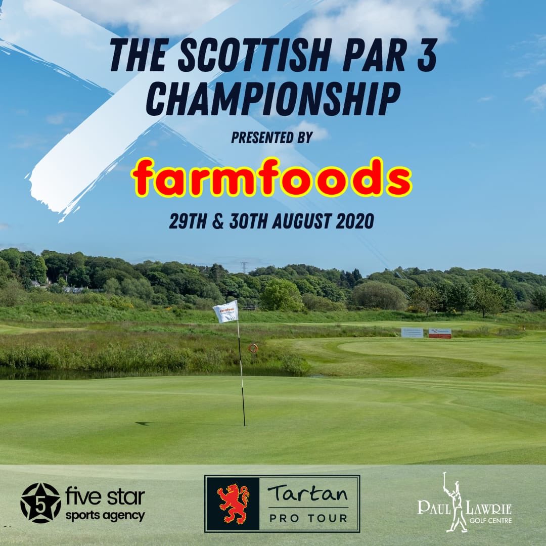 £4k to the 🏆 | £19k prizefund 💴 | Still ⏰ to enter...we have limited spaces available for the re-scheduled Scottish Par 3 Championship <a href="/PaulLawrieGC/">PaulLawrieGC</a> this coming weekend (for male &amp; female Professionals) via our Tartan Pro Tour App. Entries close 1700hrs on Wednesday.