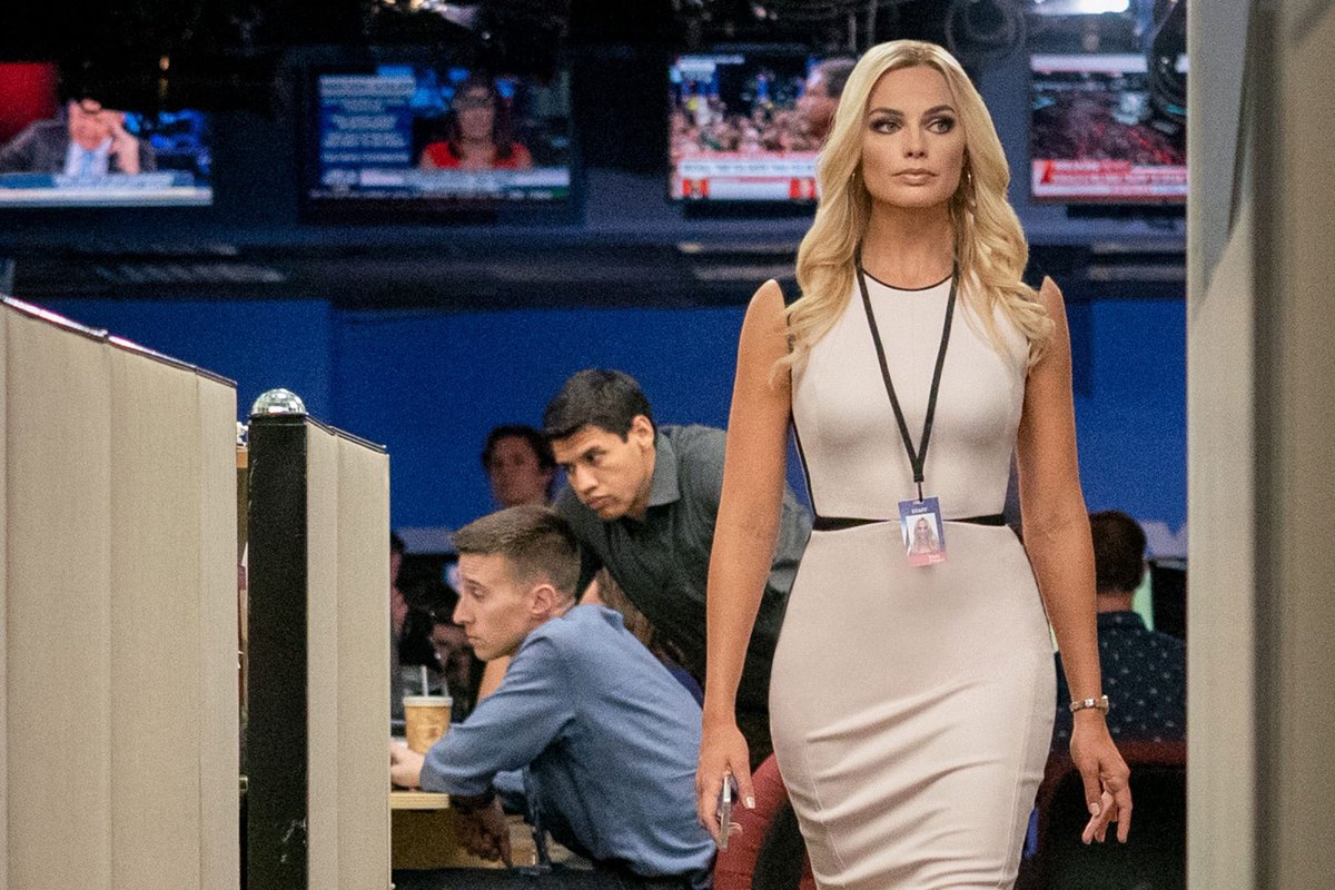 2. Margot Robbie (Bombshell)Nom S, belonged in LScreen time: 24.18%Kayla and Megyn’s stories are given equal attention throughout the film, culminating in an overlap during which each character affects the other’s arc. Furthermore, Theron only has 10% more screen time.