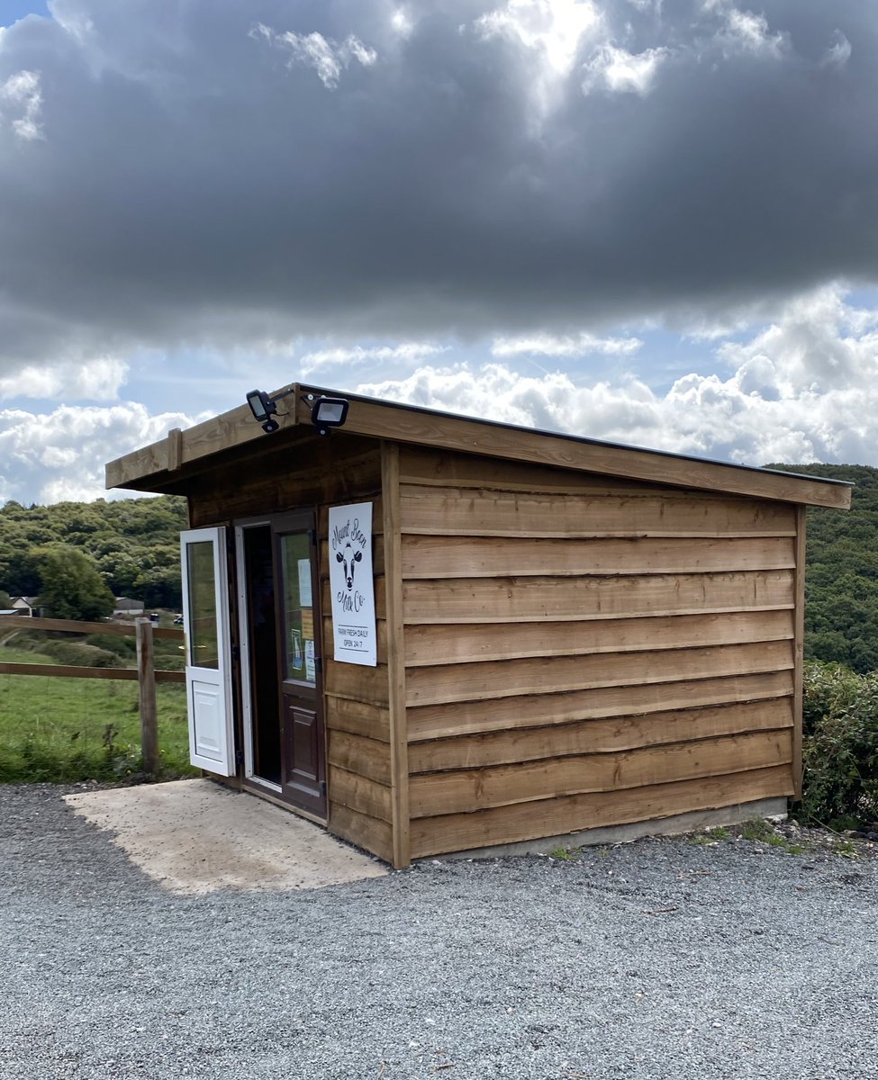 Exciting news. The strange lit up shed in a field we often drive past at night turns out to contain a cheese and milkshake vending machine. I repeat; a CHEESE VENDING MACHINE