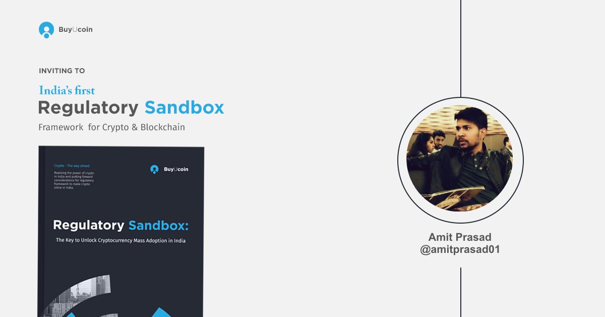 xyzabcma's tweet photo. Hey, I'm participating as Sandbox Ambassador in collaboration with industry experts to prepare documentation about the Crypto &amp; Blockchain Regulatory Sandbox Framework in India and @amitprasad01 Can I include your perspective? #Isupportregulatecrypto #BTC
https://t.co/nW4Wgou5uV https://t.co/9N0zWnjpyz