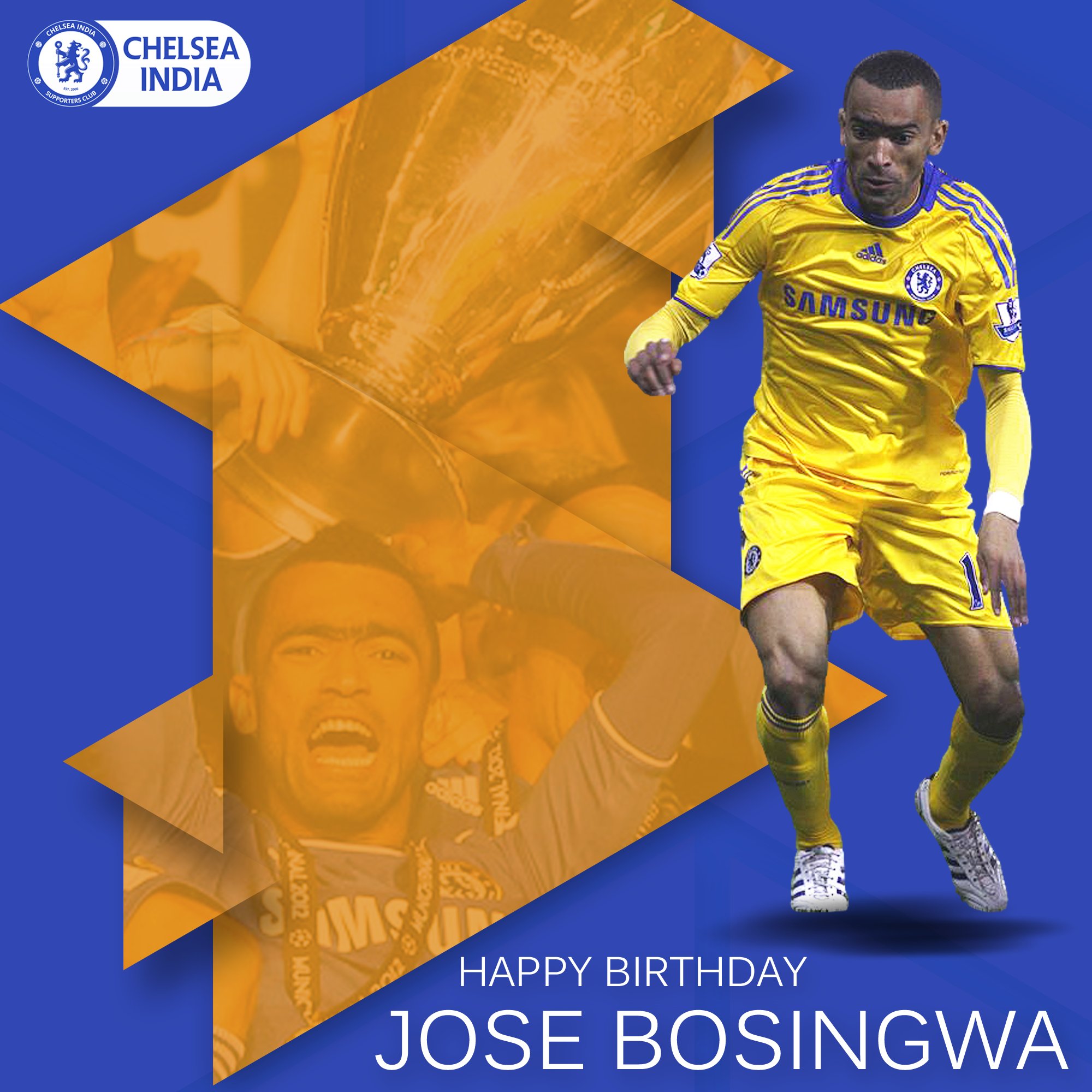 Happy Birthday to former Blue & winner Jose bosingwa, who turns 38  