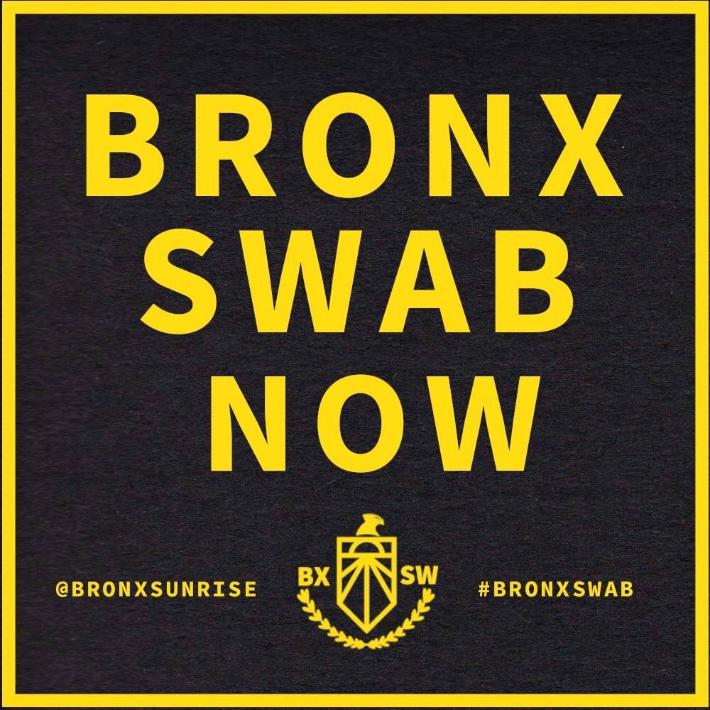 BronxSunrise's tweet photo. What is a #BronxSwab? Itโs the first step to solving the waste management and environmental racism crisis in our own backyard.
If you want to change the Bronx, sign up for our Day of Action on August 30th over zoom. Link in our bio to register. https://t.co/7oFqRQ2aLE
