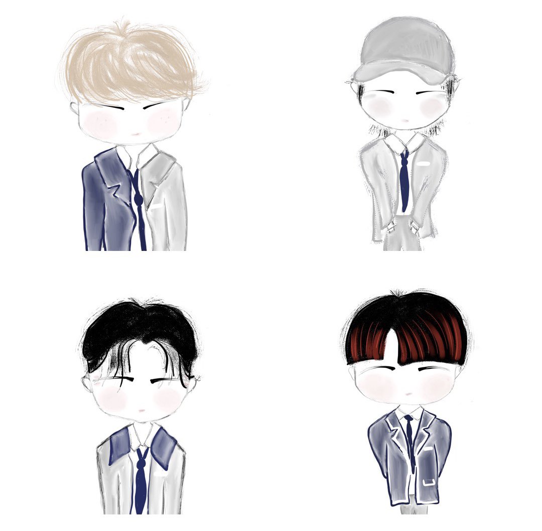 vtijana's tweet photo. Boys are back for #THANXX class photo #ATEEZ #yunho #seonghwa #wooyoung #yeosang #mingi #choisan #hongjoong #jongho #ATEEZfanart https://t.co/Re4aZOcfgq