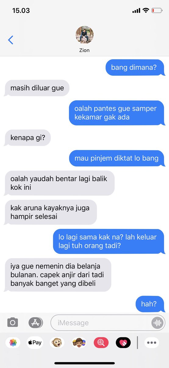 Bentar, bentar. Gimana yon?