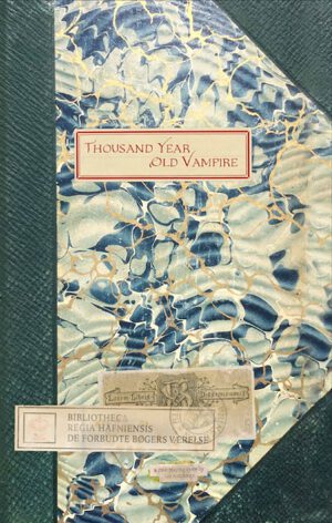 Thousand Year Vampire by  @TimHutchingsFTW is a solo roleplaying game of vampires living their unlives over vast periods of time, It's also got the most beautiful product design I have seen.