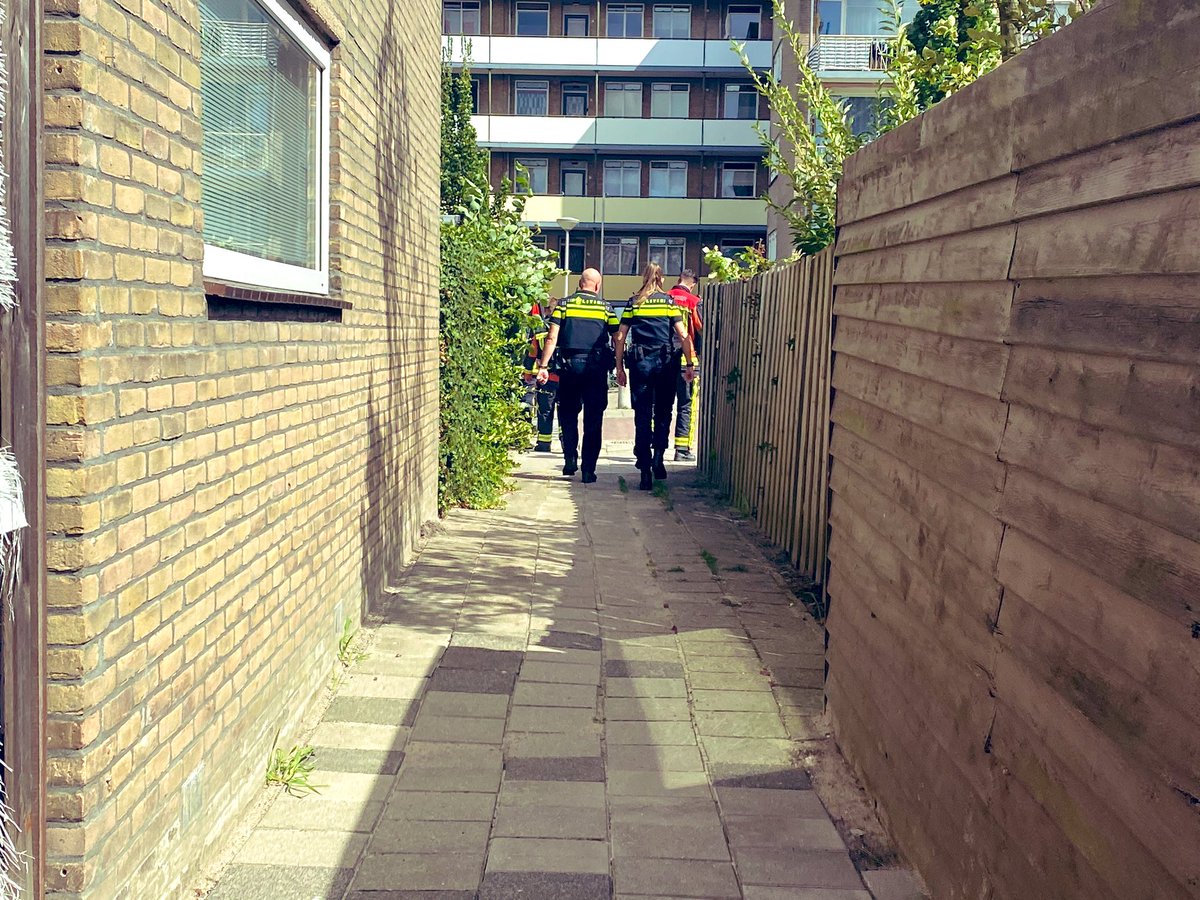 Melding brandweer Vrijheidslaan Gouda