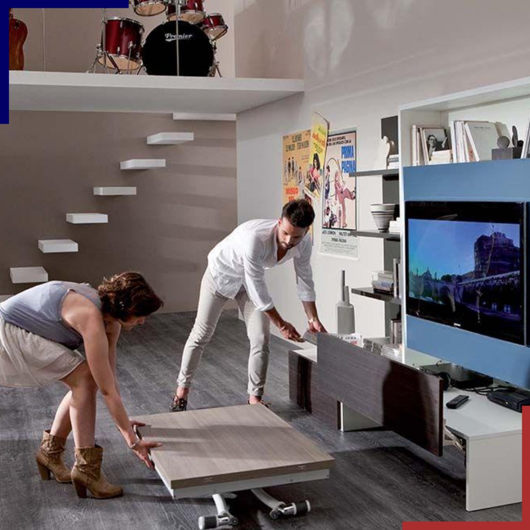 Petit salon ? Aucun problème, nos idées pour optimiser l'espace avec votre meuble TV vous aideront à préserver espace et confort.

Rencontrons-nous : laplacedanslamaison.com/contact/

©️ OZZIO #aménagement #decoration