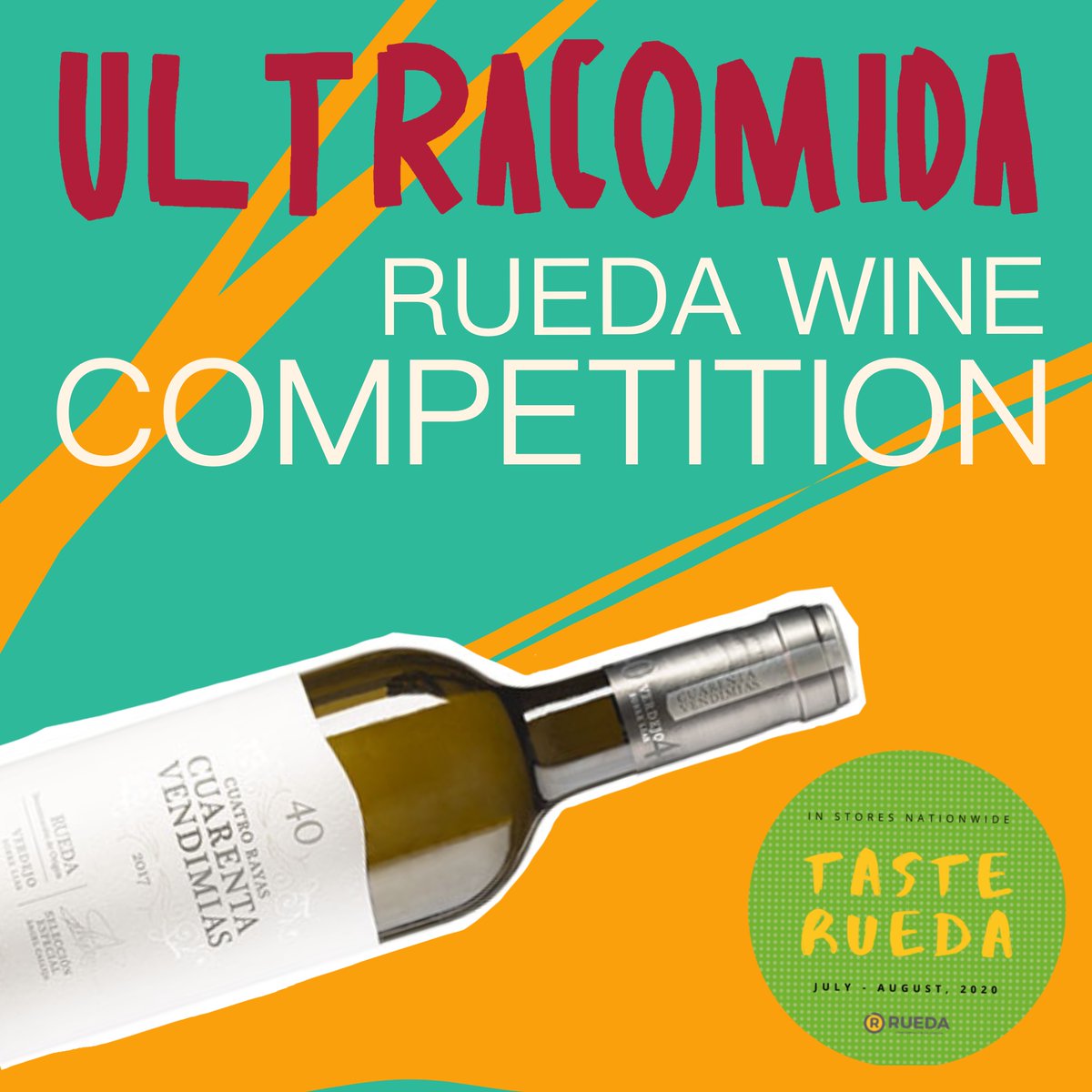 It's #competition time!

As part of our promo we are holding a competition to win four bottles of wine from the region and general goodies courtesy of our friends at #TasteRueda

To enter post a photo of yourself with a wine from the region and tag #Ultracomida and #TasteRueda