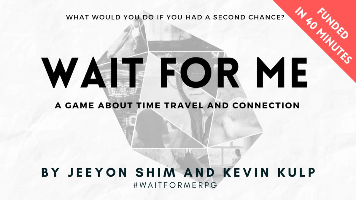 Wait for Me, by  @jeeyonshim and  @KevinKulp is an introspective and personal game of time travel, teaching your past self and learning from the future. Compelling stuff.