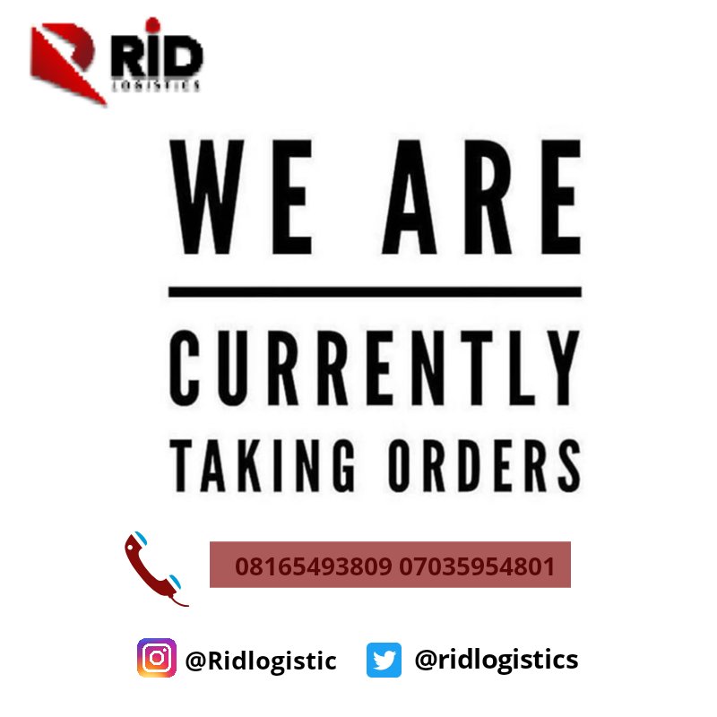 RidLogistics's tweet image. GOOD NEWS FOR ALL OUR PH VENDORS

GET TO PAY 1K FOR 3 ORDERS WITHIN PORT HARCOURT. YESS!!! ONE THOUSAND NAIRA FOR 3 LOCATION DELIVERY!!! LIMITED SLOT AVAILABLE FOR THIS DEAL.
KINDLY TAG ALL VENDORS THAT YOU KNOW
@Marketplug2 @Adasplate @ChoplicsF @CynthiaTheBrand @IyawoThickaBody
