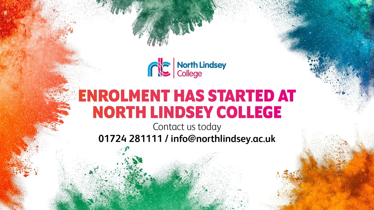 Need to talk to us about enrolment? 

All queries please call 01724 281111 and select the option for Student Records who will be on hand to help you.