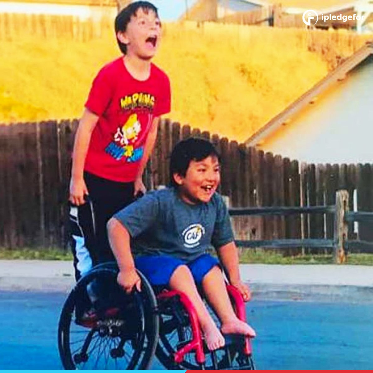 ipledgef0r's tweet photo. "8-Year-Old Boy Raises Money to Buy Wheelchair for His Disabled Friend"
.
.
.
#caring #heartwarming #ipledgefor #globalpositivenews #news #somegoodnews
#tanksgoodnews #Positivewnews #positiveenergy #positivity #onemillionactsofgood
#kindness #KindnessMatters https://t.co/vEHVTCFURp