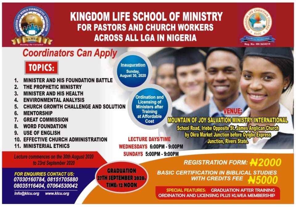 LifeKlwea's tweet photo. Call 08035116404 (calls) and or 07081908889 (WhatsApp) for registration and participation. https://t.co/zXrn2LcZsE