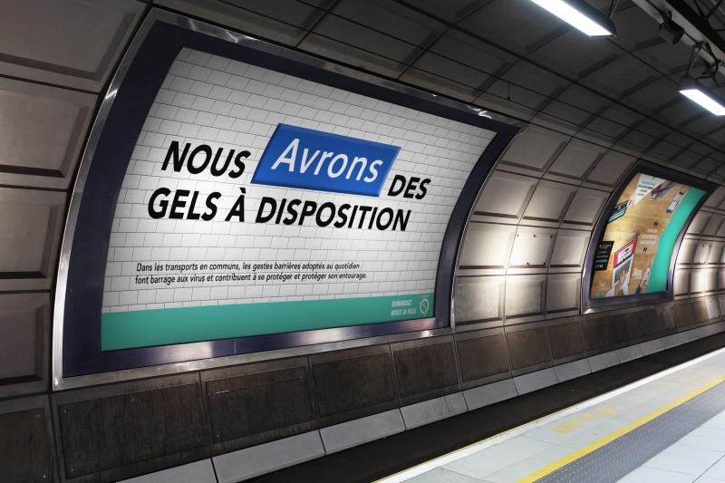 unpotedanslacom's tweet image. Une campagne fictive de la @RATPgroup pour sensibiliser les franciliens aux les gestes barrières dans les transports en communs 🚃

Crédits : Jouneyd Sidi-Yekhlef