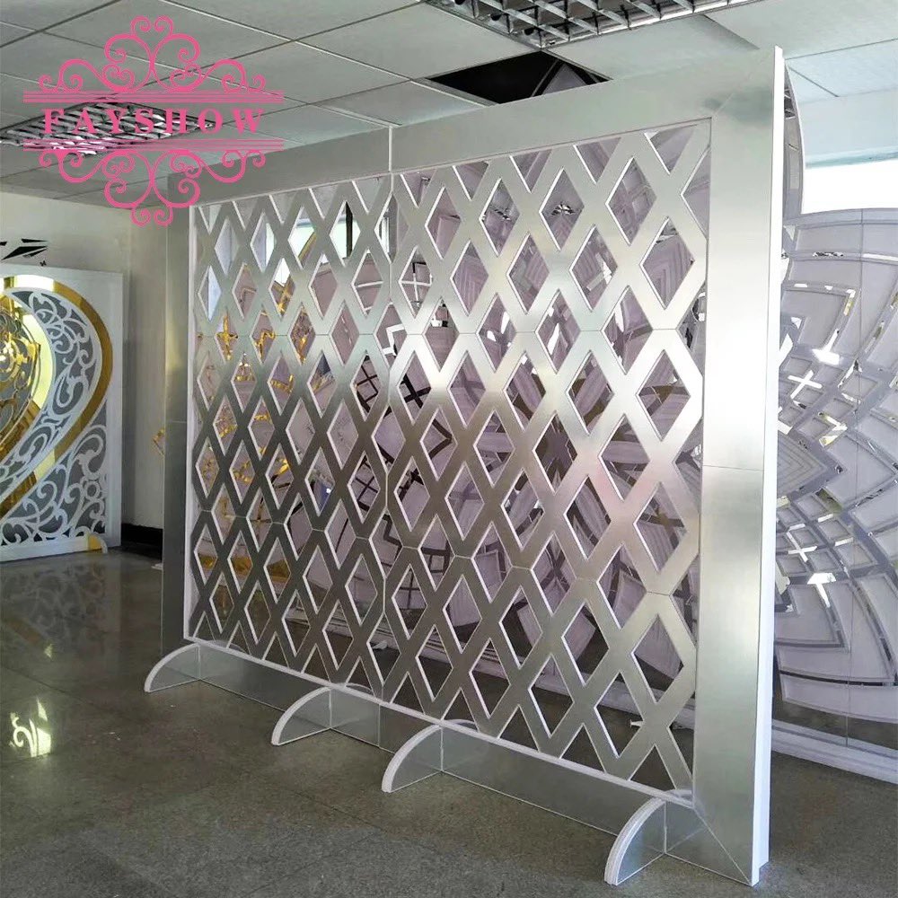 Acrylic backdrop for wedding