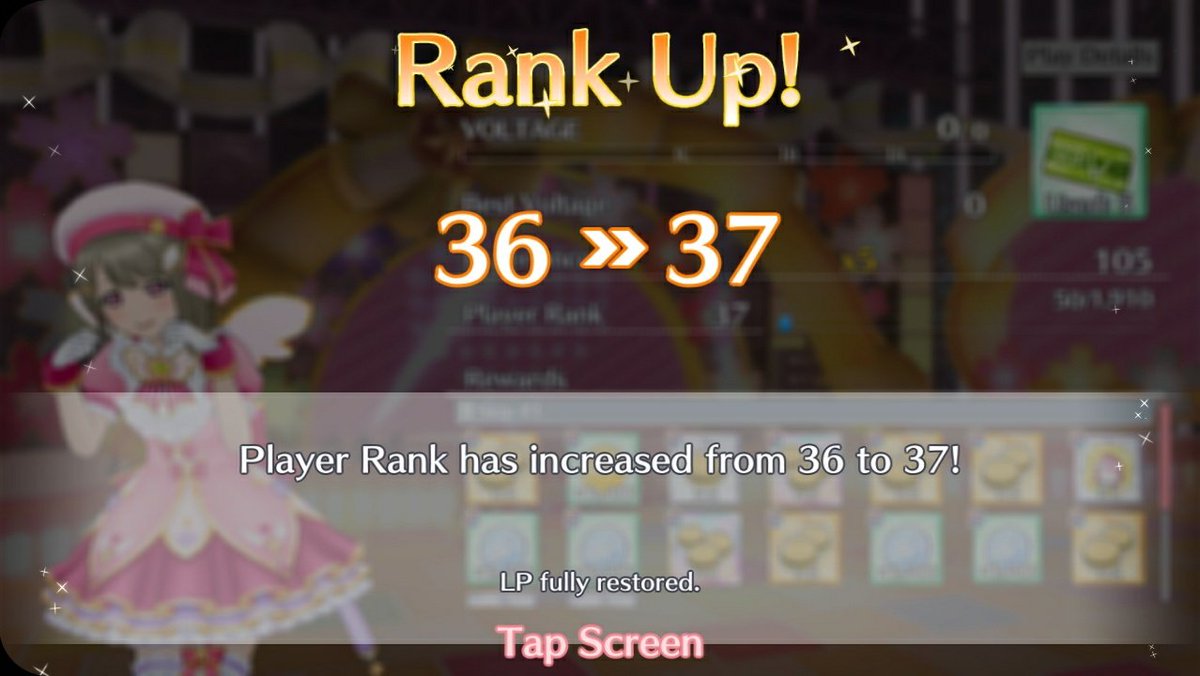 「Day 5?」❥ Forgot to post some Rank Ups, so I'm combining them together with my most recent ones