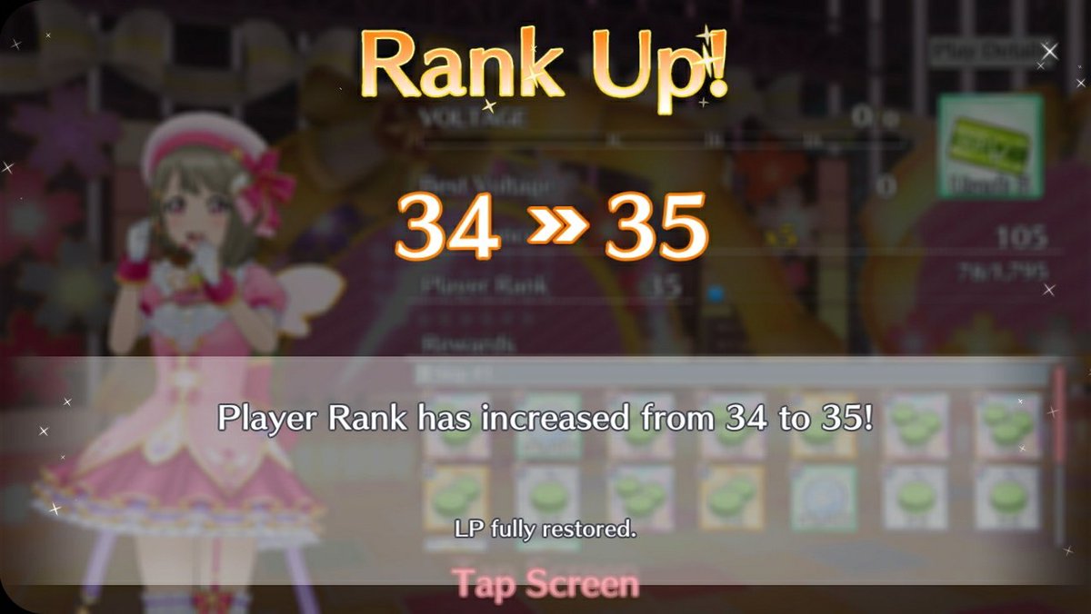 「Day 5?」❥ Forgot to post some Rank Ups, so I'm combining them together with my most recent ones