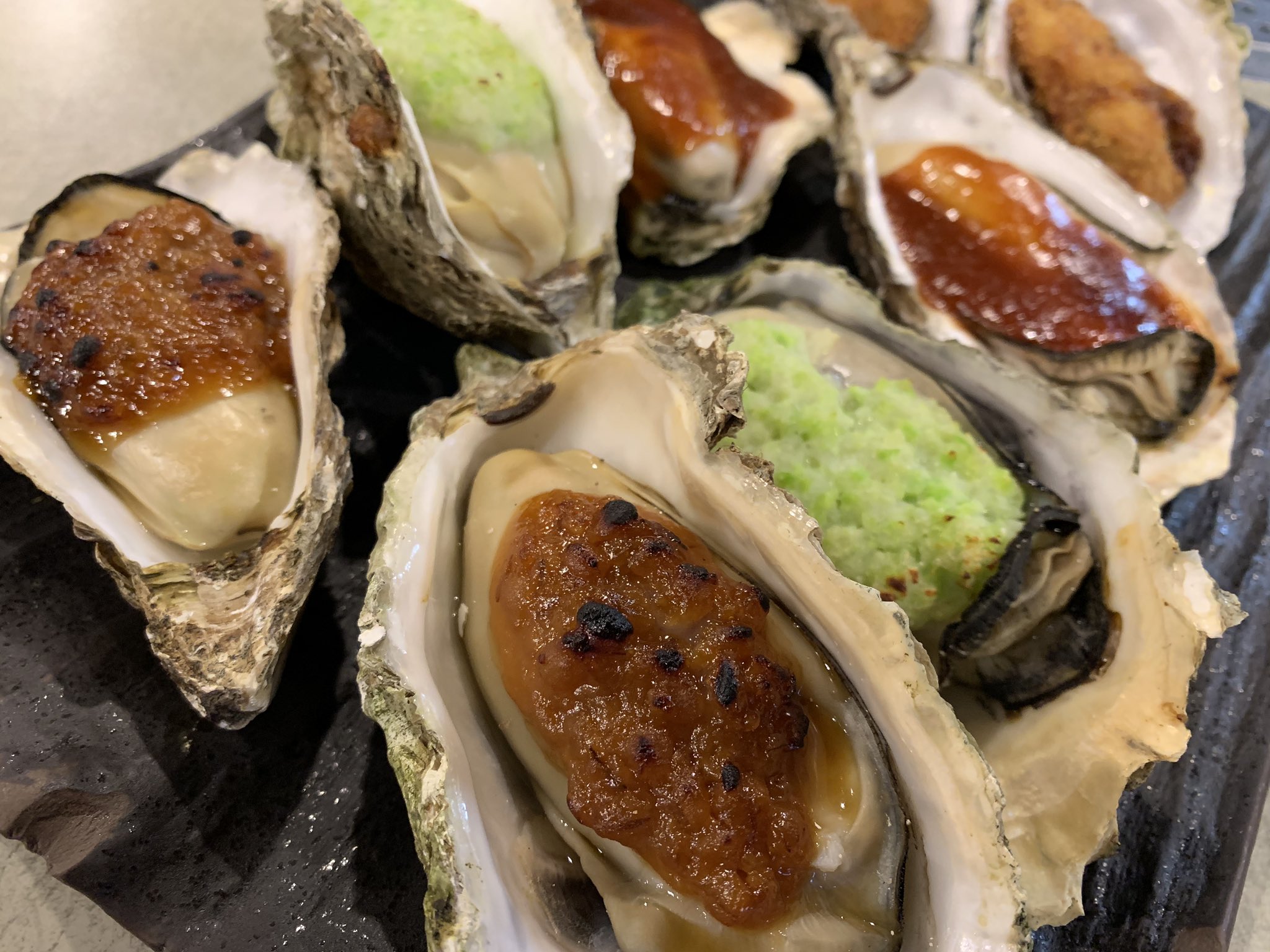 牡蠣屋うらら聖蹟桜ヶ丘店 ヌーピーです 生牡蠣 北海道昆布森1060円 北海道仙鳳趾900円 北海道厚岸 まるえもん 0円 宮城石巻 粋 10円 岩手気仙町6円 兵庫室津 八朔かき 470円 宮城志津川1粒550円3粒1630円5粒2700円7粒3750円10