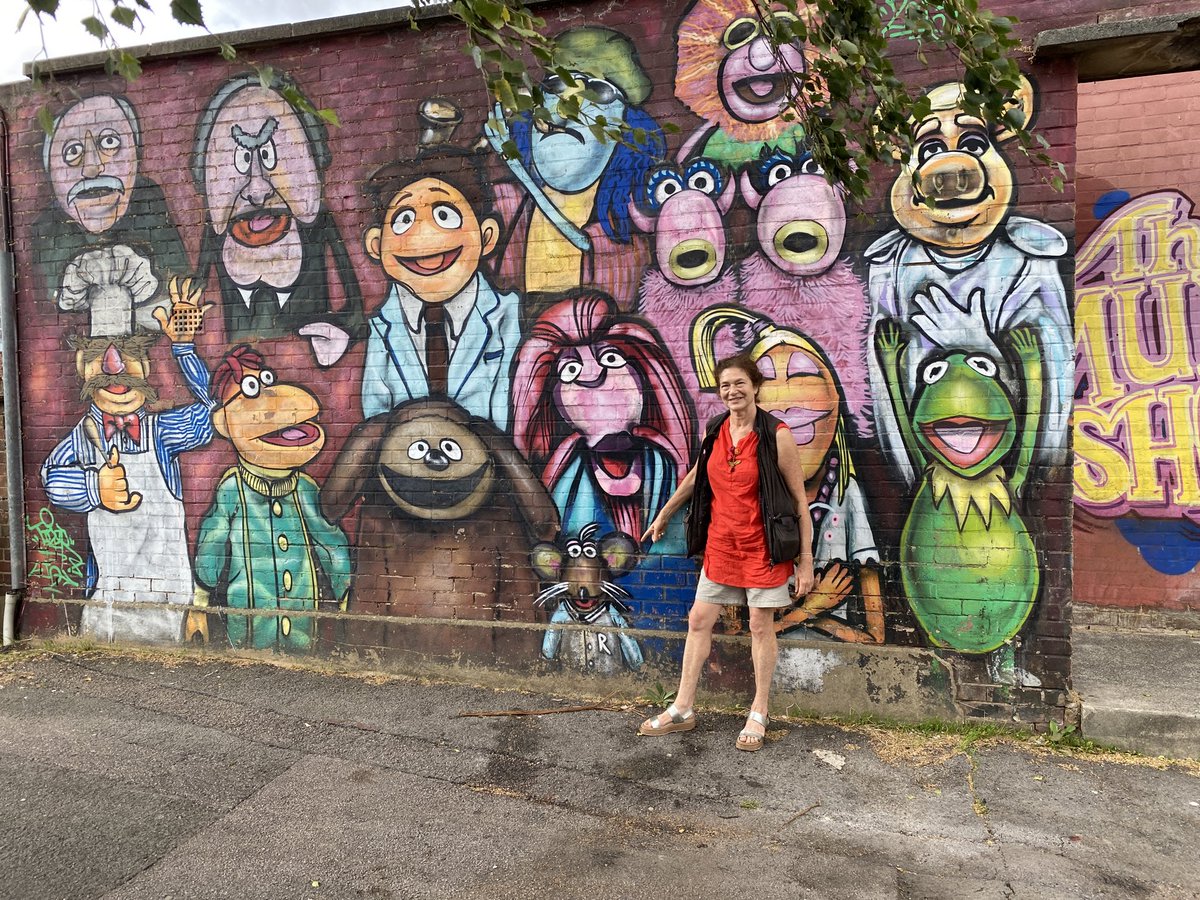 Found in Borehamwood, painted by local young people. Glad that the Muppets are still remembered in the town where ‘The Muppet Show’ was originally filmed. What a beautiful thing to stumble across on a Sunday!