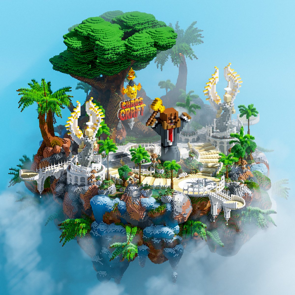 InspechProd's tweet image. I don't usually post my commissions because it isn't in line with my usual work, but thought i'd share this one I did for @PlayChaosCraft and @JeromeASF. Hope he liked it lol.