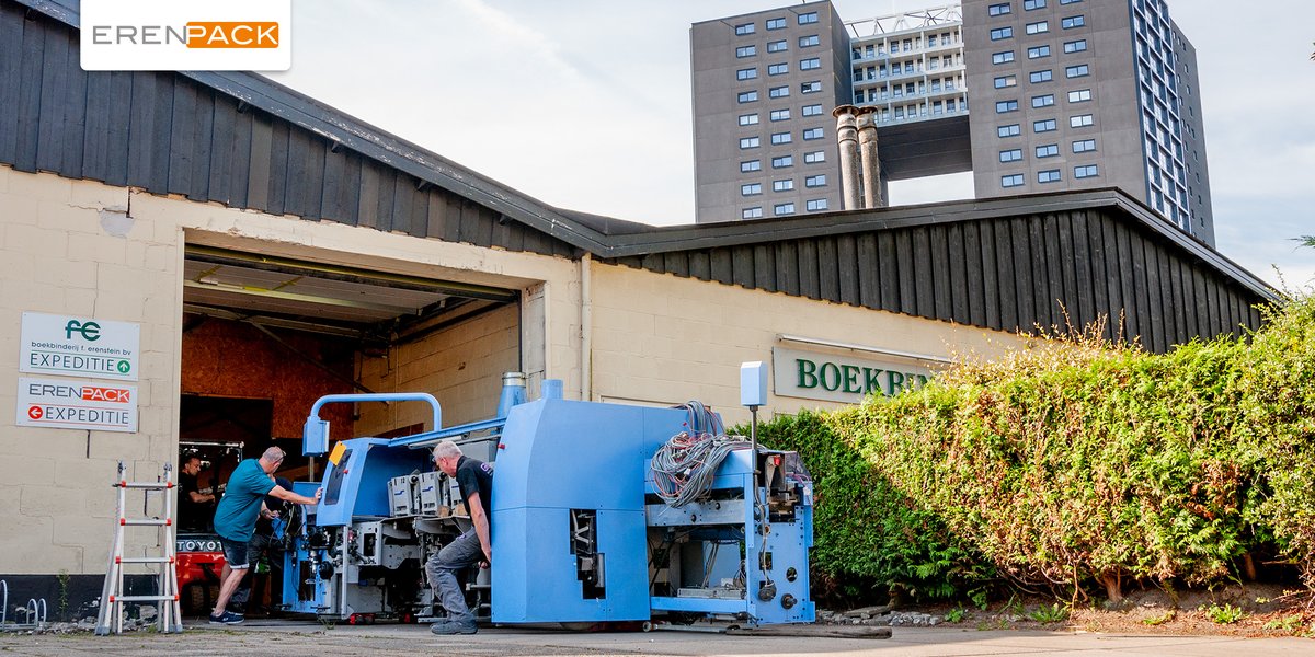 Afgelopen week heeft <a href="/ErensteinBinder/">Binderij Erenstein</a> ons pand verlaten.  De verhuizing was een opgave maar is succesvol afgerond. Hierdoor hebben wij nu meer plek voor uw producten. Benieuwd naar de mogelijkheden? Kom gerust eens langs! #Erenpack #opslag #fulfilment #WEBSHOP #onlinewebshop