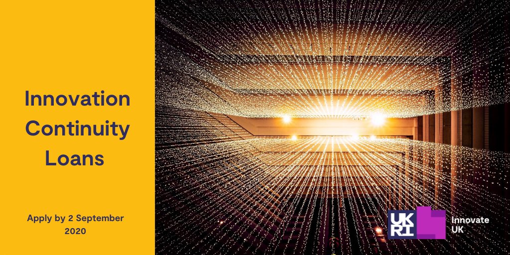 innovateuk's tweet photo. Have you successfully completed a project supported by an Innovate UK award in the last 36 months and need funding to start a follow up  project?
The Innovation #continuity loans: expansion competition is now open, find out more here: https://t.co/hx8wfzoiuP 
#SMEs  @KTNUK https://t.co/dp5OF8j2XY